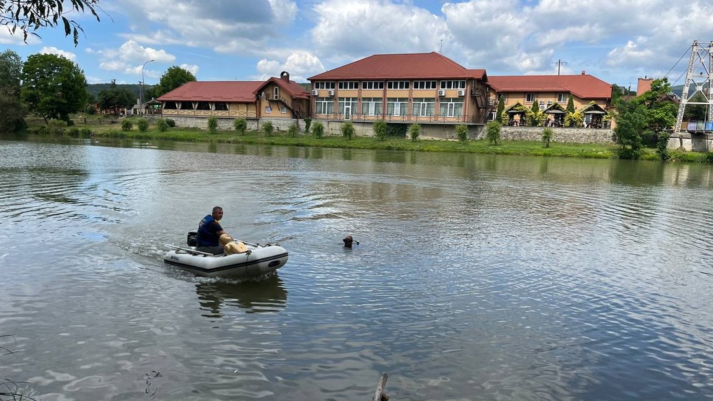 Тренування водолазів провели у Кам'яниці на Ужгородщині (ФОТО)